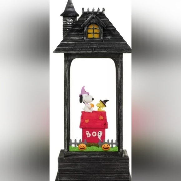 Snoopy Halloween Glitter Lantern - Picture 3 of 4